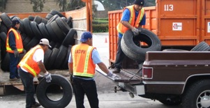 tire event
