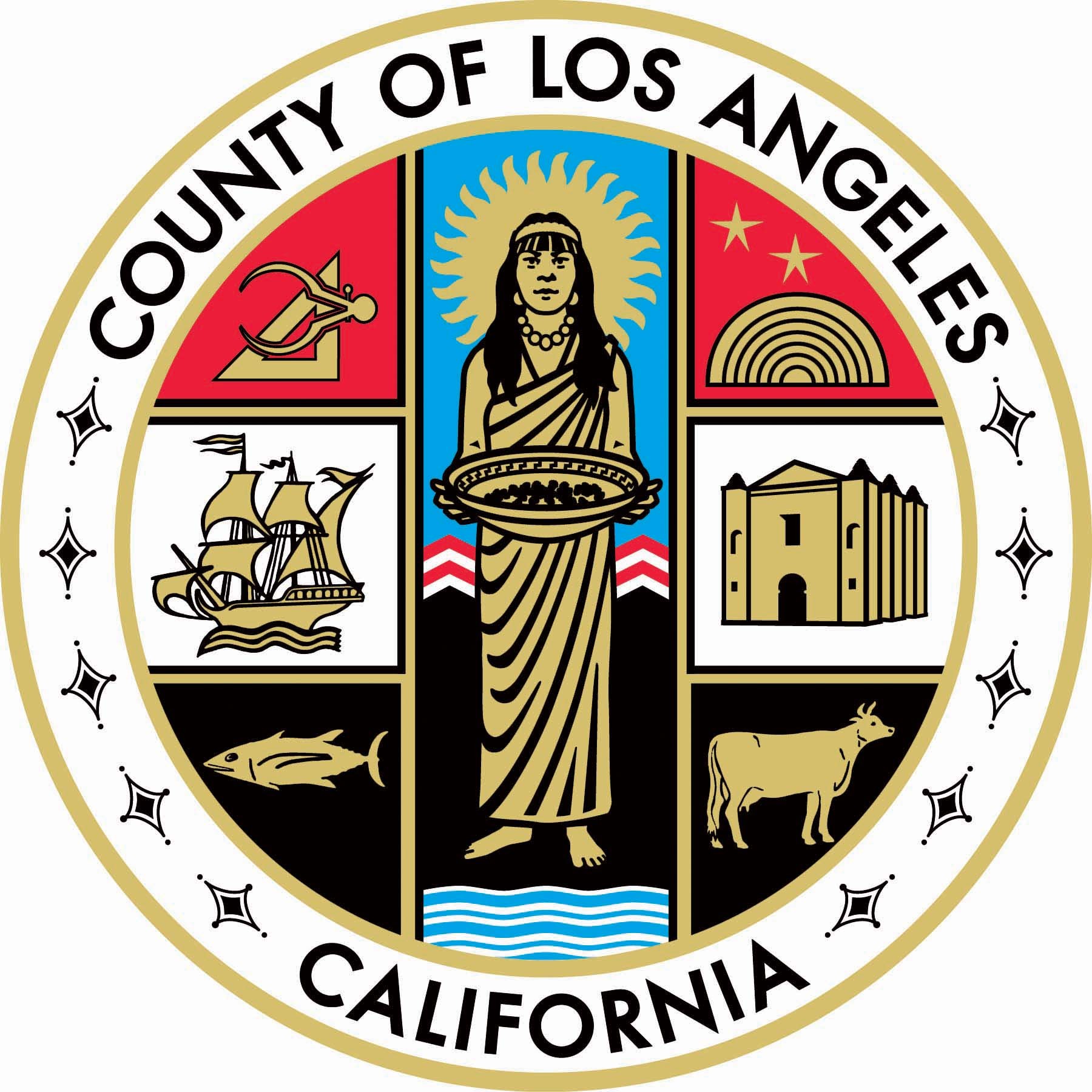 sello del Condado de Los Angeles