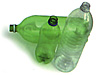 plastic soda bottles
