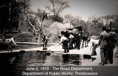 Creation of the Road Department