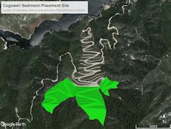 Cogswell Sediment Placement Site, Artistic Rendering 2